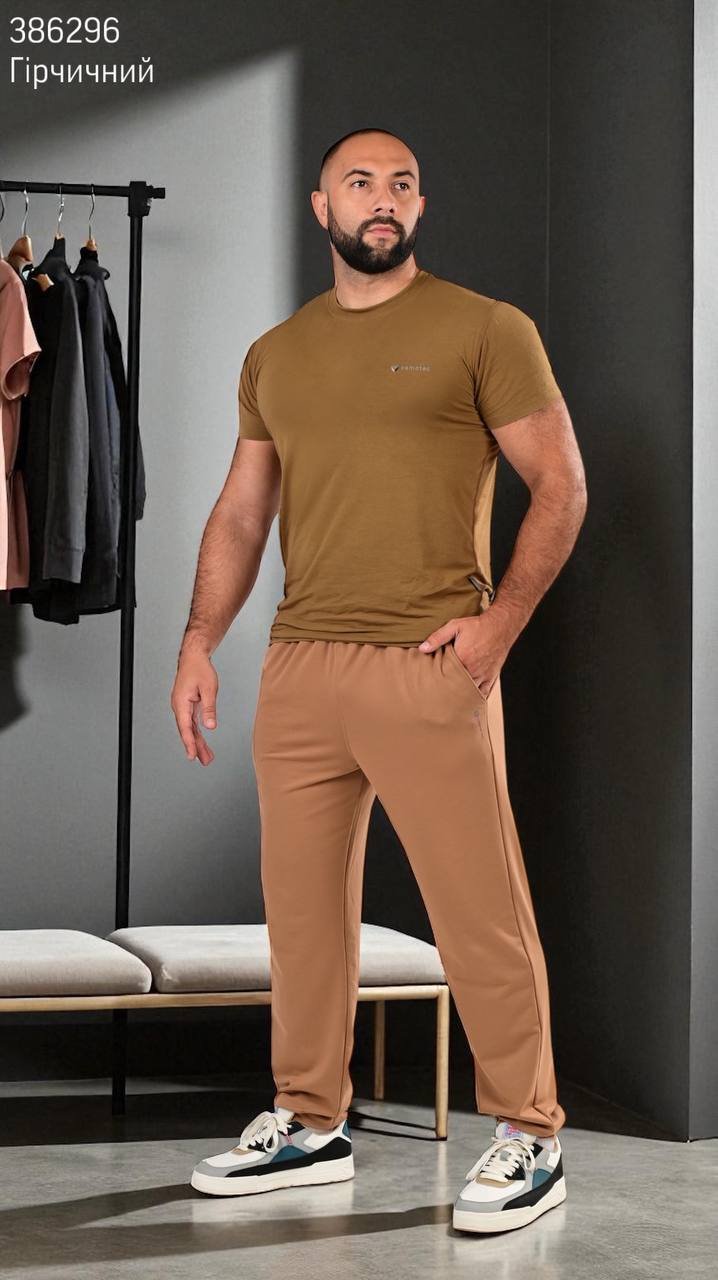 Штани тренувальні з двонитки LOGOS Штани тренувальні з двонитки LOGOS